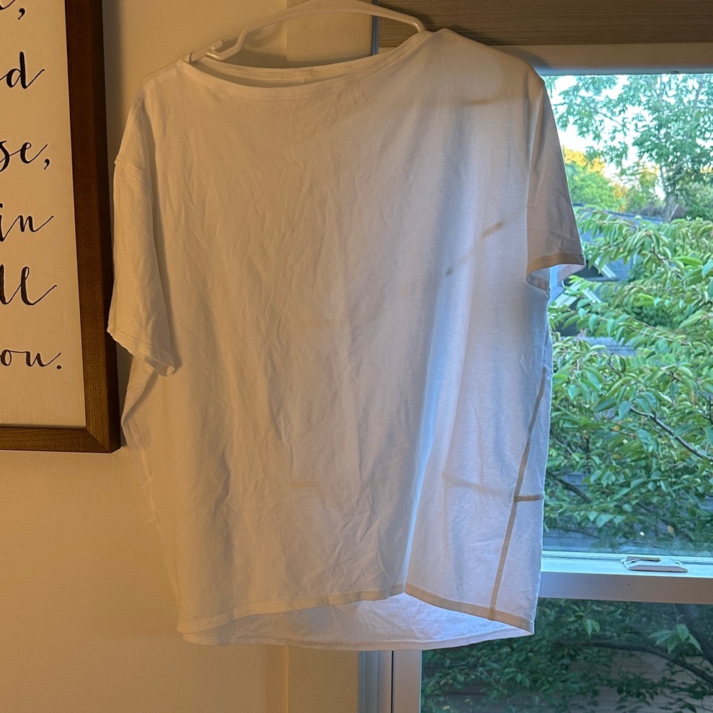 lululemon athletica White Short Sleeve Tee